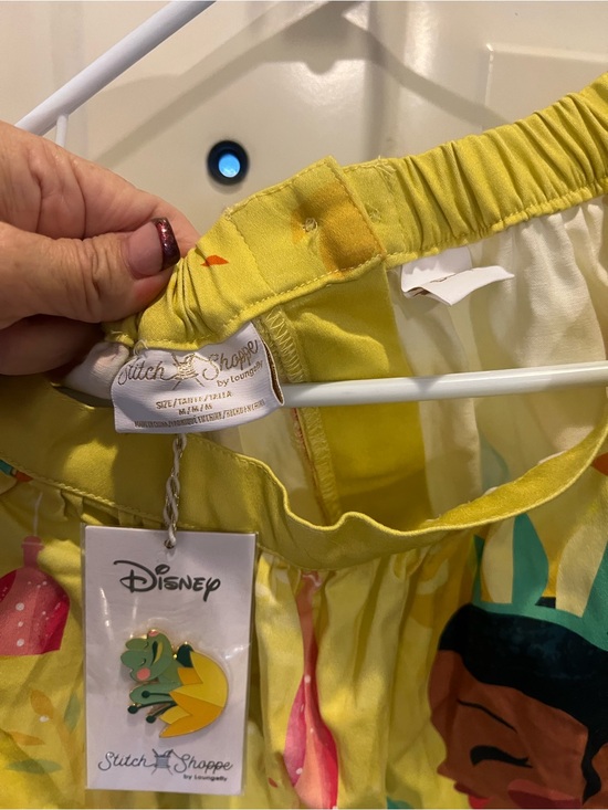 Loungefly Dresses & Skirts - Loungefly Yellow Disney Stitch Shoppe Princess & Frog 🐸 Women's Skirt